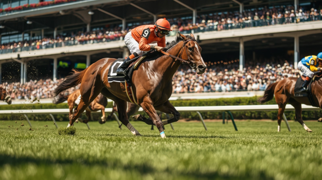 horse riding race