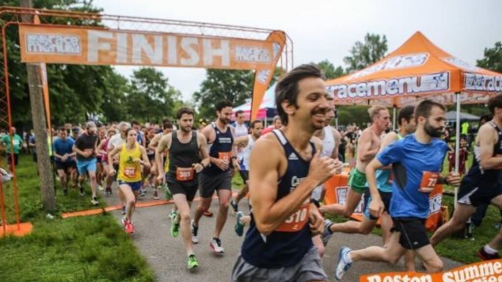 RACE MENU BOSTON 5K- Tents being used over 10+ years.
