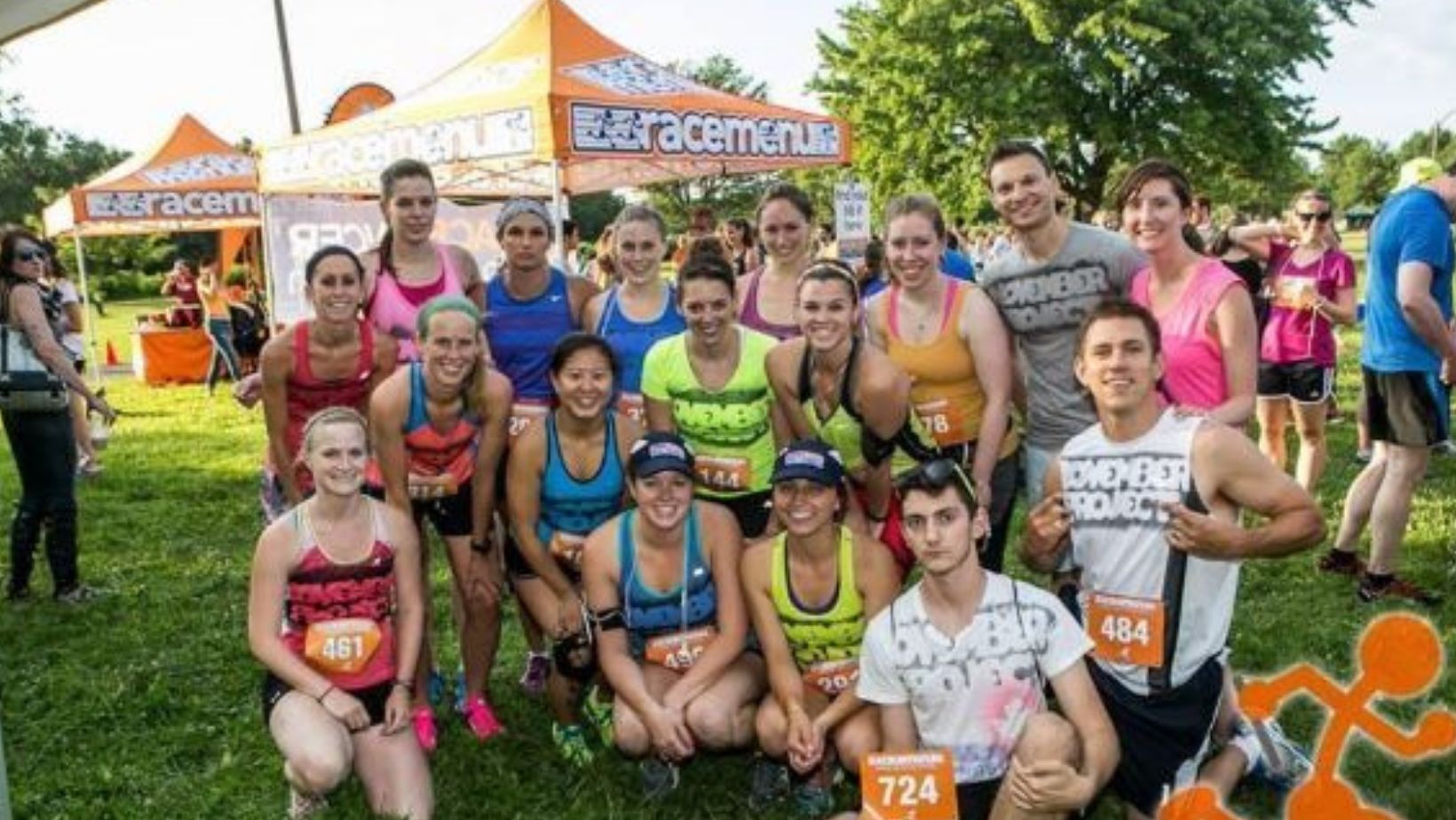 RACE MENU BOSTON 5K- Tents are being used over 10+ years.
