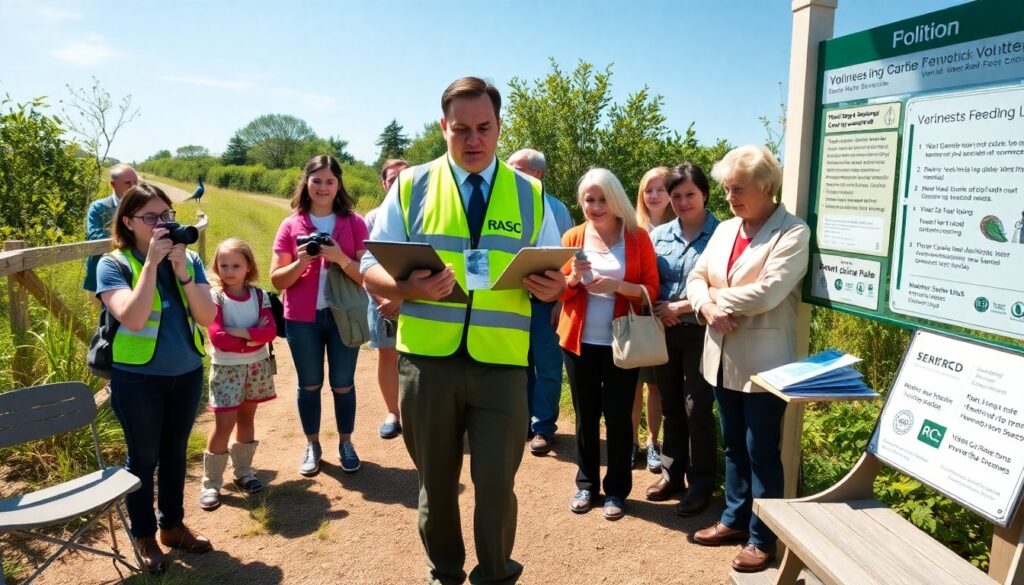 volunteer peacock guides thechannelrasc